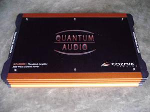 Planta Amplificadora Quantum Audio Monoblock  Watts