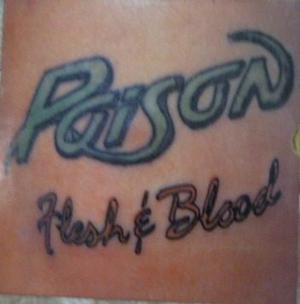 Poison Flesh & Blood. Disco Vinil