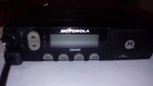 Radio Transmisor Motorola Em400 Frecuencia Uhf
