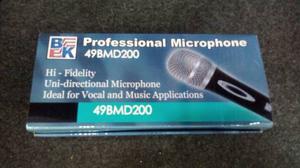 Microfono Bk Alambrico (con Cable)