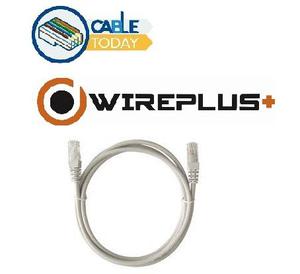 Patch Cord Wireplus+ 1 Metro Color Gris Cat5e Certificado