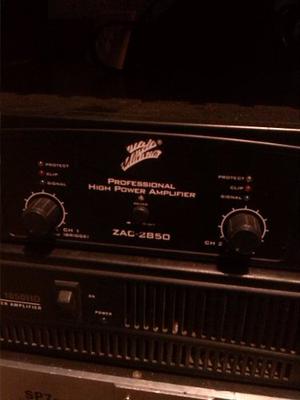 Zebra Professional High Power Amplifier Zac