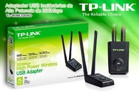 Adaptador Usb Tp-link Tl-wnnd Alta Potencia 300mbps