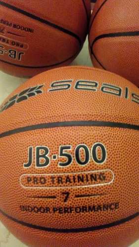 Balon Basket Jb 500 Semi Cuero Piel Original Remate