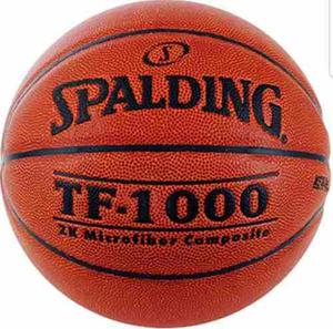 Balon Basketball Spalding Tf Cuero 100% Original Y Nuevo