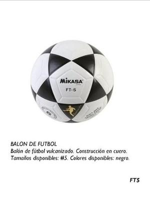 Balon De Futbol Mikasa Nº 5 Ref 08-ft-5