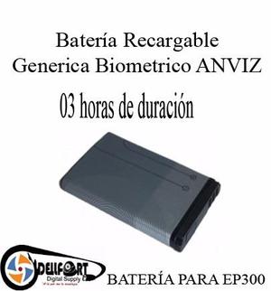 Bateria Repuestos Sistema Biometrico Anviz Ep300
