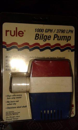 Bomba De Achique Marca Rule,  Gph