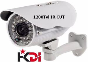 Camara Exterior Bullet tvl Ir Cut 3.6mm Tienda Fisica Hk