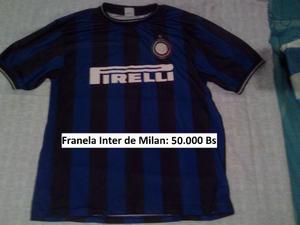 Camisa De La Selección De Fútbol Inter De Milan Xl