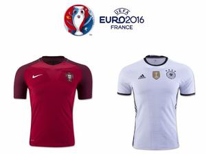 Camisetas Euro  Portugal Alemania Player Edition