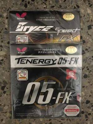 Combo Gomas Butterfly Tenergy 05 Fx - Bryce Speed Fx