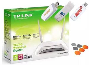 Combo Internet! Router 300mpbs Tp-link  + Bam 3g Digitel