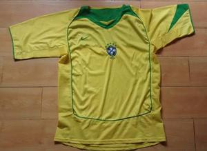 Franela Football Selecion Brasil Mundial