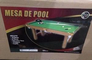 Mesa De Pool, Mesa De Futbolito, Mesa De Hockey Jeidy Toys