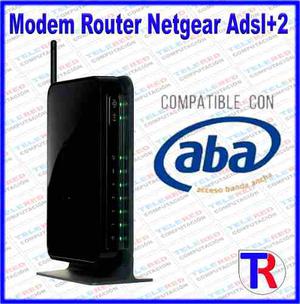 Modem Router Netgear Wifi Adsl2+ Compatible Cantv Oferta !!!
