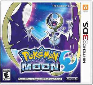 Pokemon Moon 3ds Nintendo Nuevo Y Sellado Original