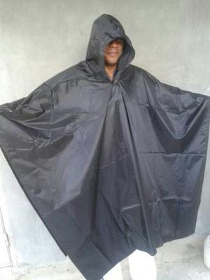 Poncho Impermeable Negro O Verde