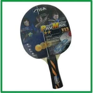 Raqueta Ping Pong Stiga Promax 2 Estrellas (Cc) Original