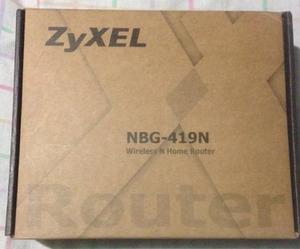 Router Casi Nuevo Marca Zixel Inalambrico,