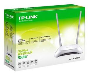 Router Inalámbrico N A 300mbps Tl-wr840n