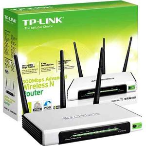 Router Tp Link 300mbps 3 Antenas 941nd