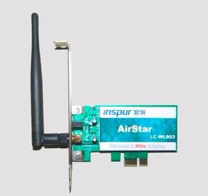 Tarjeta De Red Wifi Airstar Lc-wl803 Pcle Inspur Con Antena