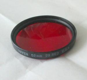 Filtro Rojo De Fotografía Para Lentes 50 Mm
