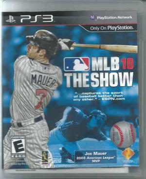 Juego Ps3 Mlb 10 The Show