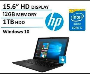 Laptop Hp Core I7/ 12gb Ram/ 1 Tb Disco Duro