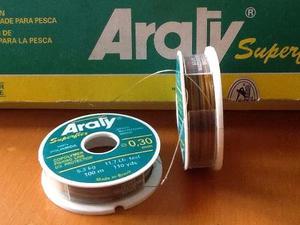 Nylon De Pesca Araty Brasil Monof.100 Metros 