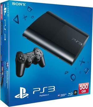 Playstation 3 Superslim 3d 500gb Aprovecha!!