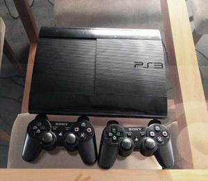 Ps3 Super Slim 500gb 2 Controles/3 Juegos