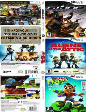 20 Juegos Para Nintendo Wii Combo #2
