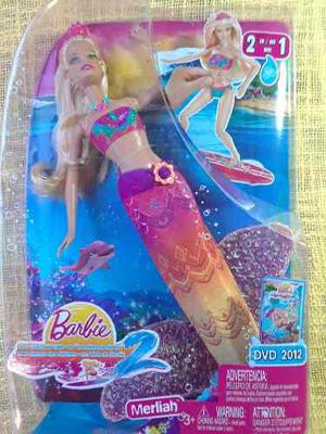 Barbie Sirena Y Surfista. Nueva. Original Mattel