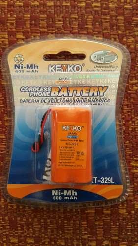 Batería Keyko Kt-329l 2.4v 600mah Para Teléfono
