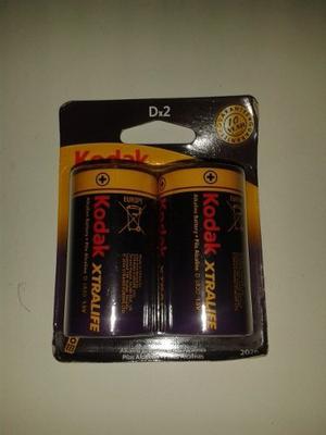 Baterías Alcalinas Originales Kodak Dx2 1.5 Volt.