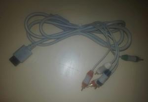 Cable A/v Audio Video Compuesto Nintendo Wii 100% Original