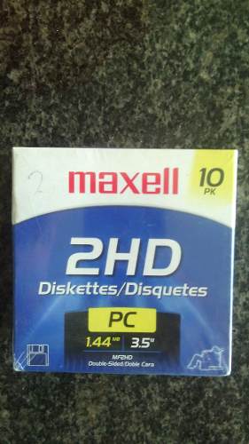 Diskettes Maxell 2hd Nuevos