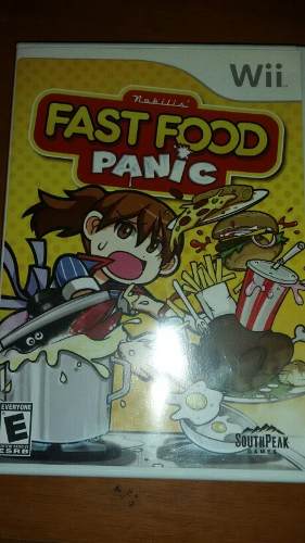 Juego De Wii Fast Food Panic