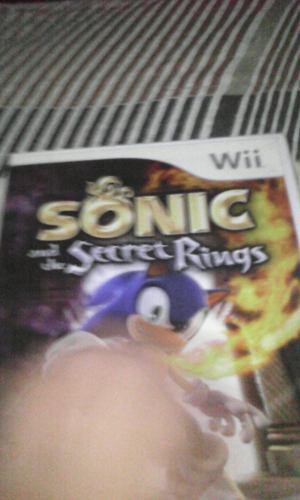 Juego De Wii Original Sonic And The Secret Rings