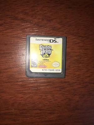 Juego Guitar Hero Nintendo Ds