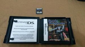 Juego Original De Nintendo Ds Puzzle Kingdoms Usado