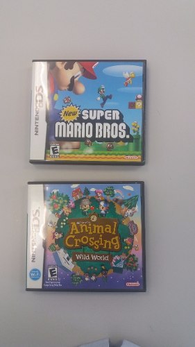 Juego Super Mario Bros Ds Y Animal Crossing
