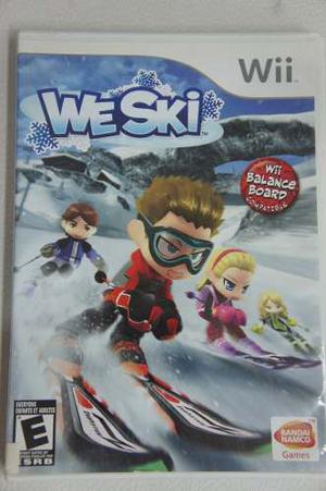 Juego Wii We Ski Original