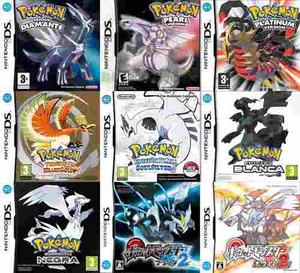 Juegos De Pokemon Nintendo Ds Digitales