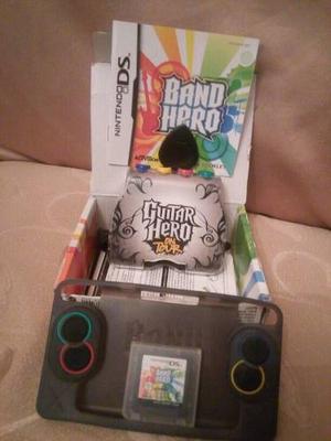 Juegos Nintendo Ds - Band Hero Con Accesorios