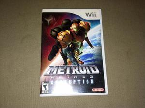Metroid Prime 3 Wii