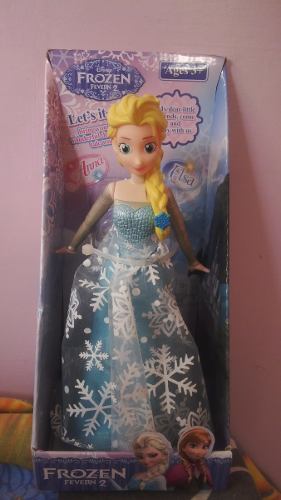 Muñeca De Frozen Elsa Princesa De Nieve