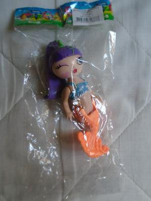 Muñeca Mini Sirena Niñas Juega Divertida Cotillon